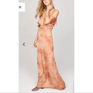 AMUSE SOCIETY TIE DYE MAXI SZ L